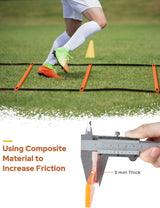 Escalera de Agilidad GHB 20ft 12 Escalones + 10 Conos y 4 Estacas