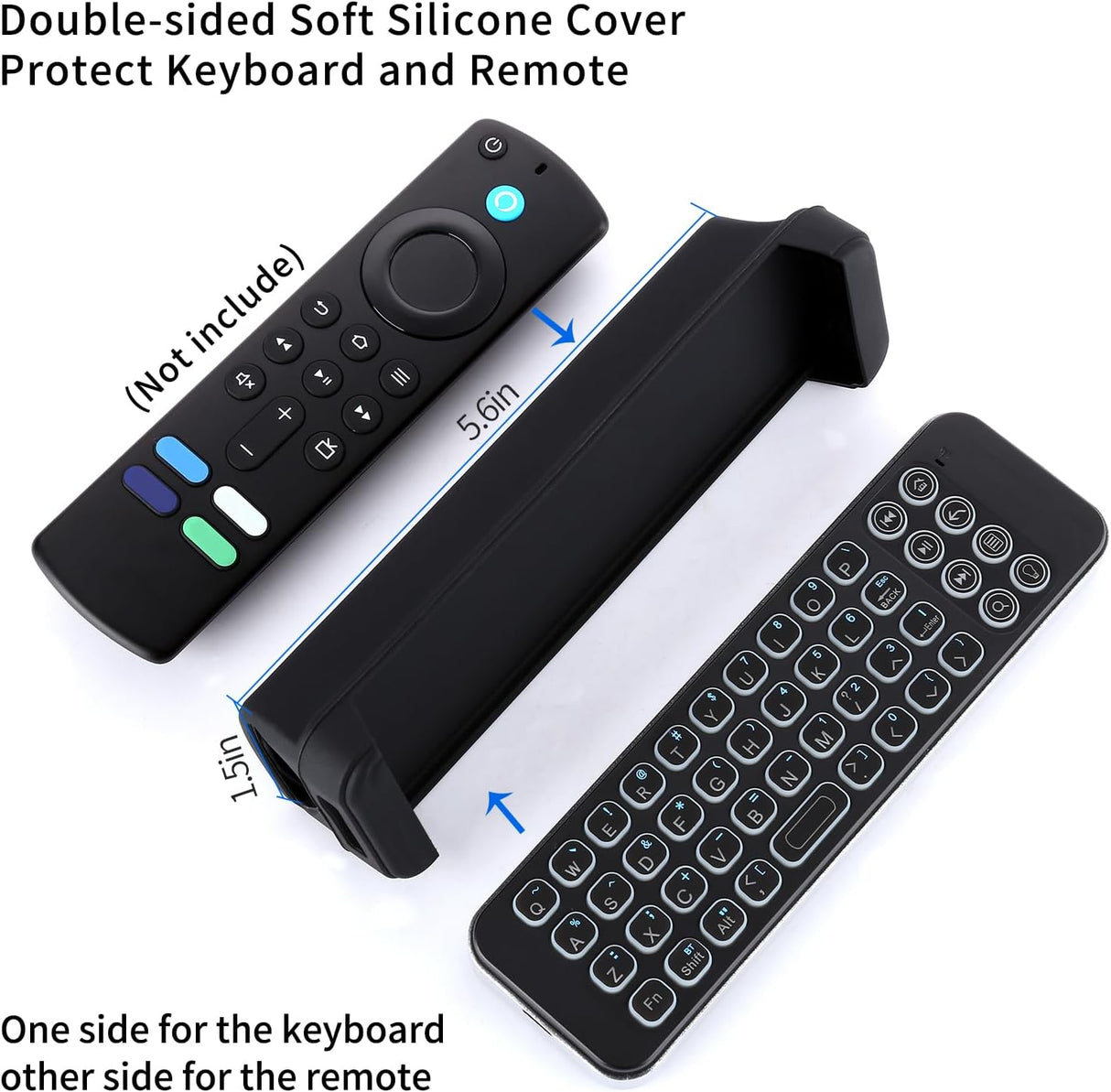 Teclado Bluetooth iPazzPort para Fire Stick y Echo Show 15