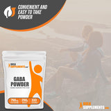 Suplemento BulkSupplements ácido gamma aminobutírico (GABA)