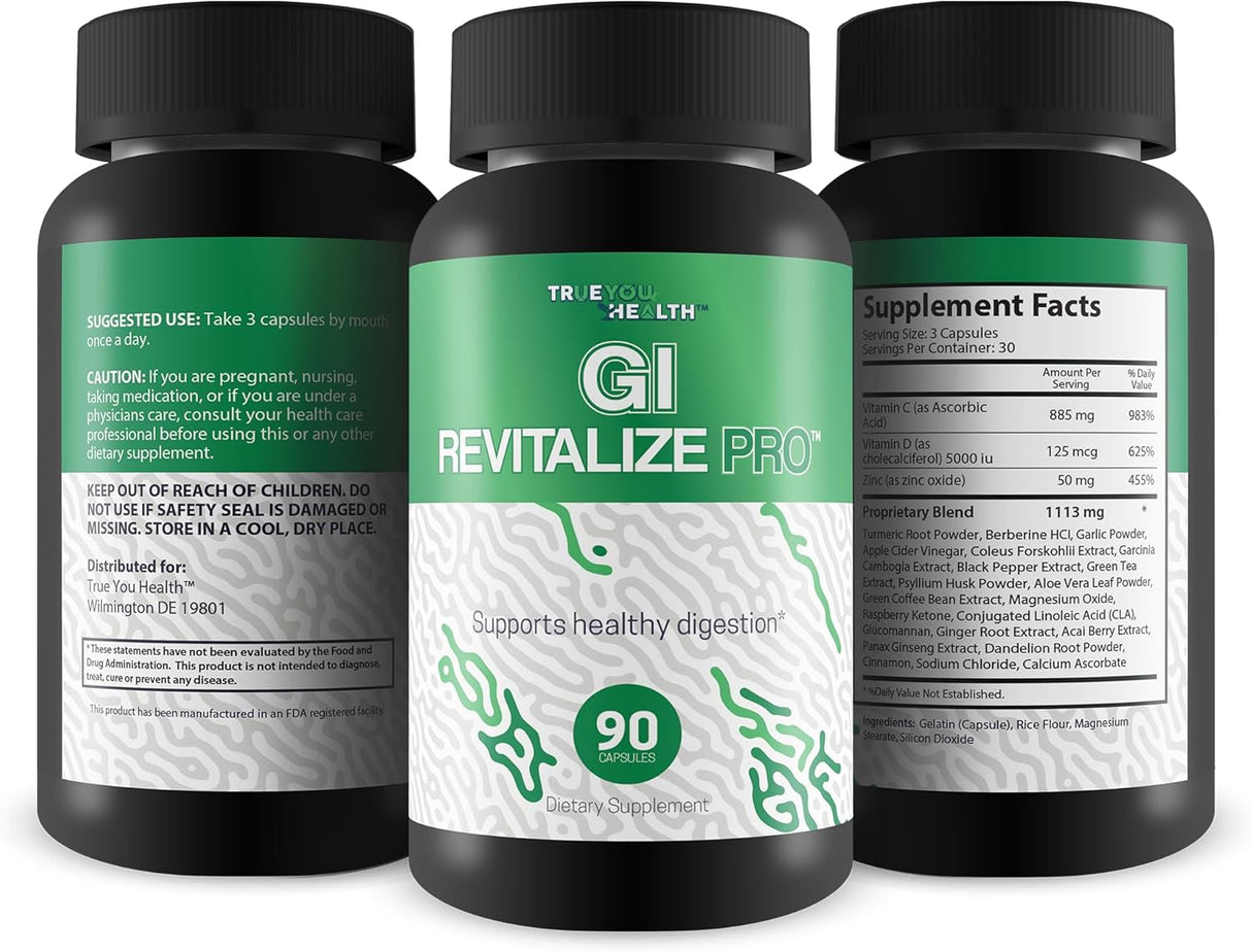Suplementos GI Revitalize Pro - Salud Digestiva y Inmunidad