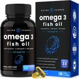 Suplemento de aceite de pescado Omega 3 de 3600 mg EPA y DHA