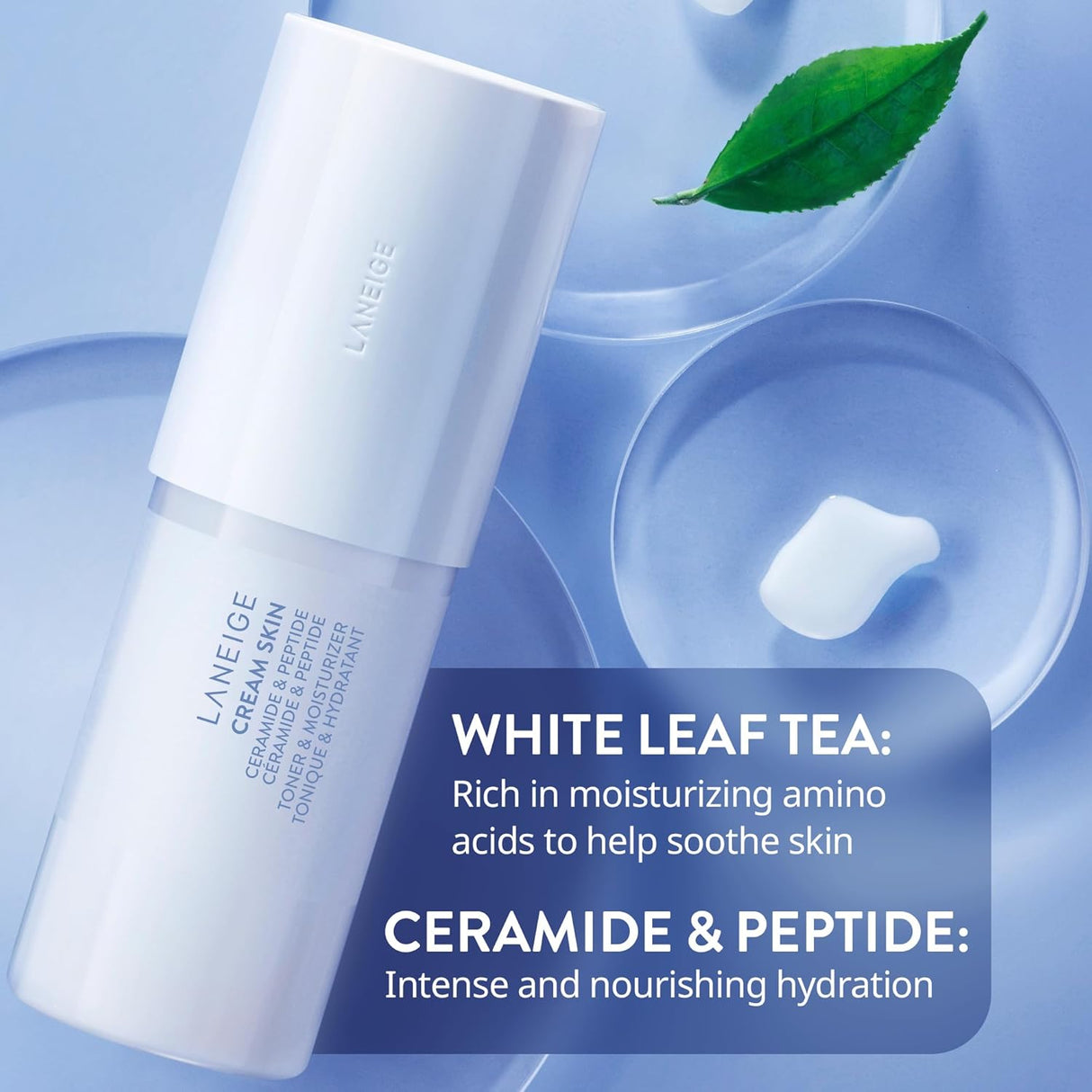 Tónico e hidratante LANEIGE para la piel en crema