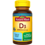 Suplemento Nature Made Vitamina D3 vitamina D 2000 IU