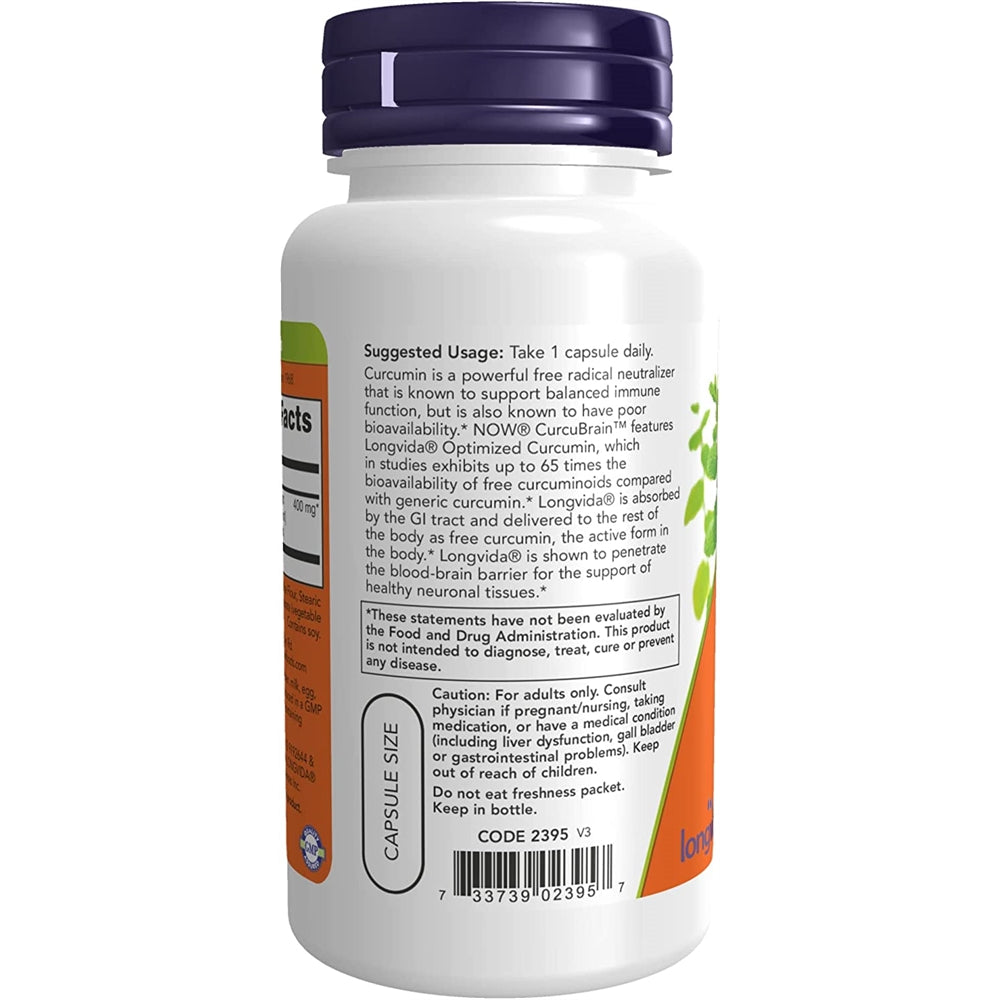 Suplemento curcumina optimizada con 400 mg vegetarianas 50un