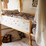 QUCHENG Calcomanías de pared bohemias para dormitorio niñas