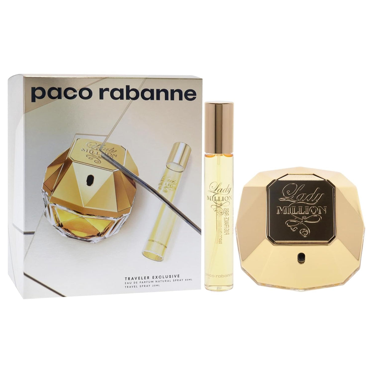 Set de Regalo Perfume Lady Million para Mujer - 2 Piezas