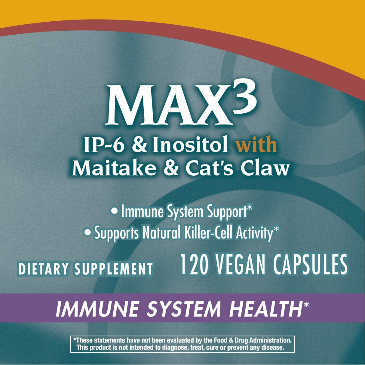 Suplemento Cell Forté MAX3 IP-6 e inositol con maitake