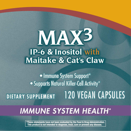 Suplemento Cell Forté MAX3 IP-6 e inositol con maitake