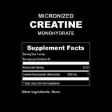Suplementos Alimenticios Monohidrato de creatina micronizada
