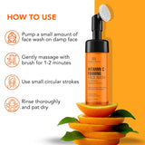 Jabon facial Botanic Hearth espumoso con vitamica C