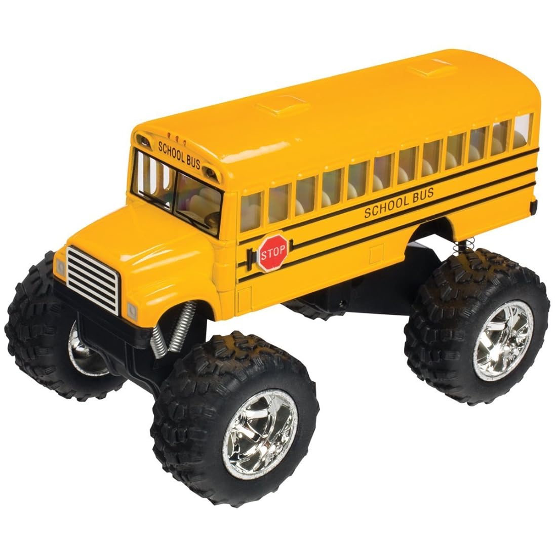 Autobús escolar de metal fundido a presión de 5 pulgadas
