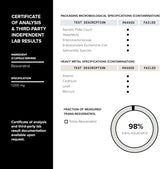 Suplemento Resveratrol trans de ultra alta potencia  60 cáp