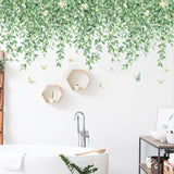 Vinilo WAFT YEARN Decoración Pared Hojas Vínculo Removible