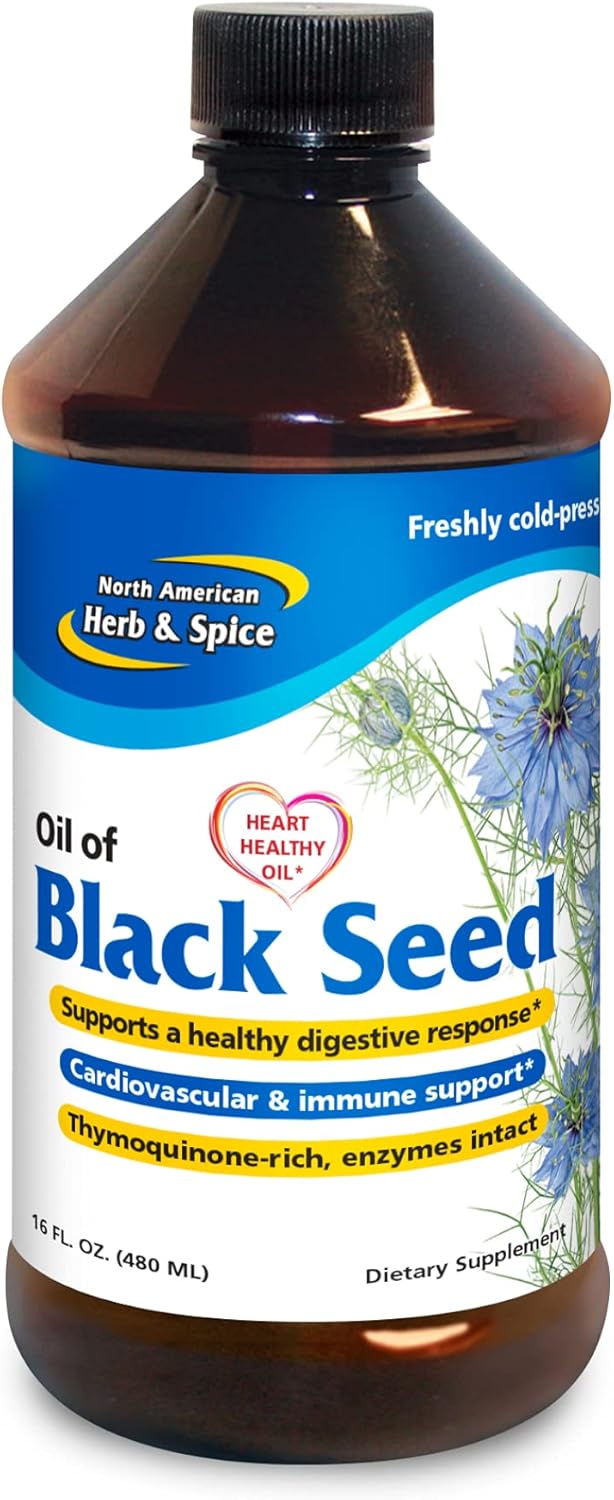 Suplemento SPICE Aceite de semilla negra, 16 onzas líquidas