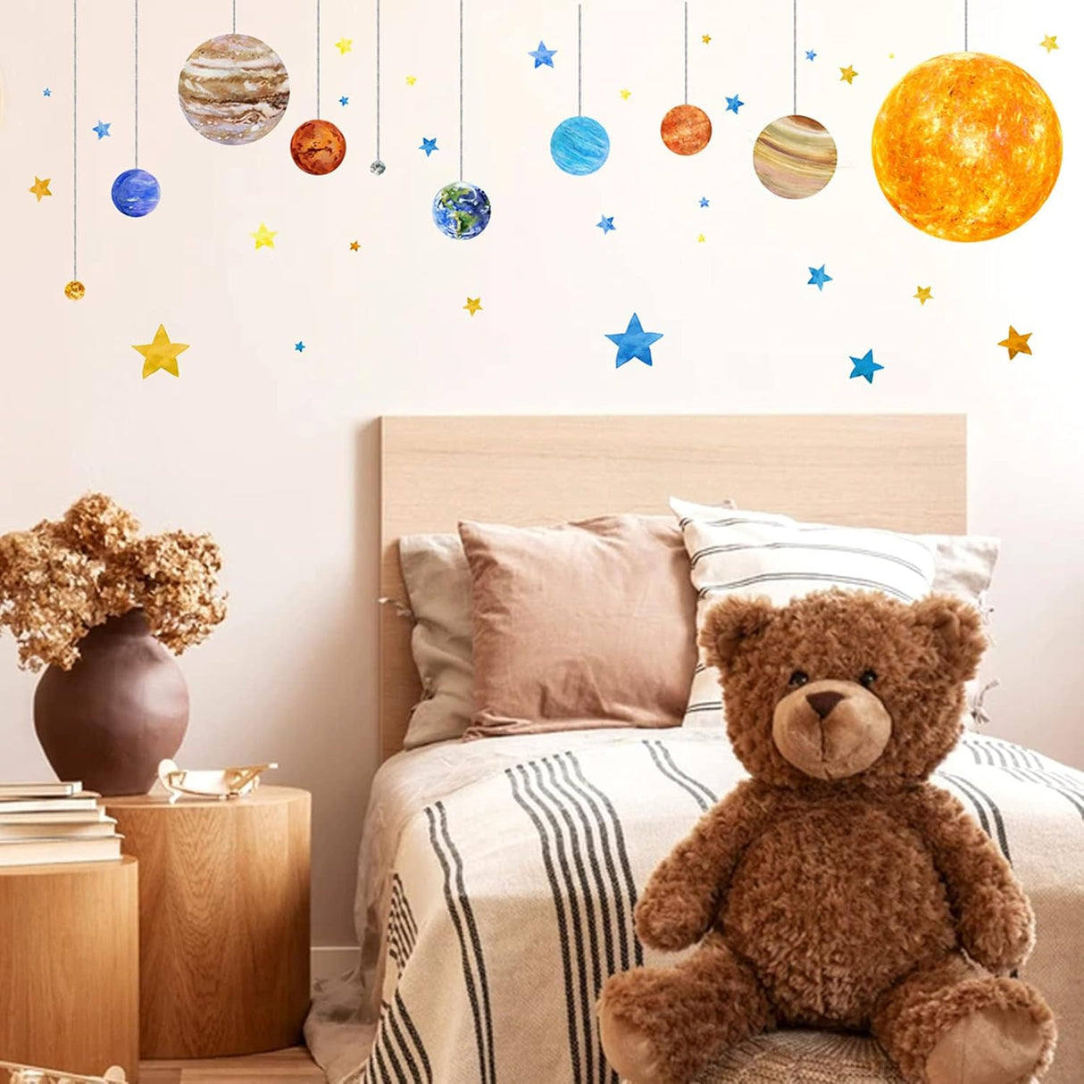 Stickers de Planetas y Espacio, Decoración Infantil, Modelo XYZ