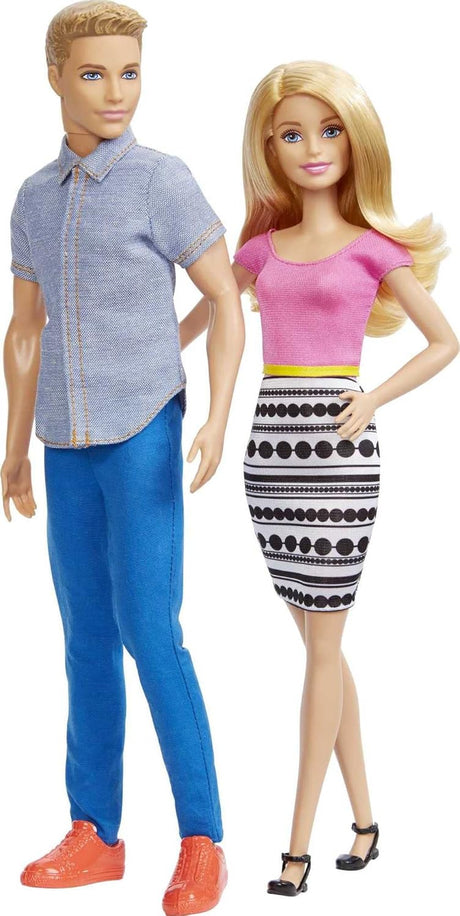 Muñecas Barbie y Ken 2-Pack, Luz y Color, Regalo Infantil Amazon