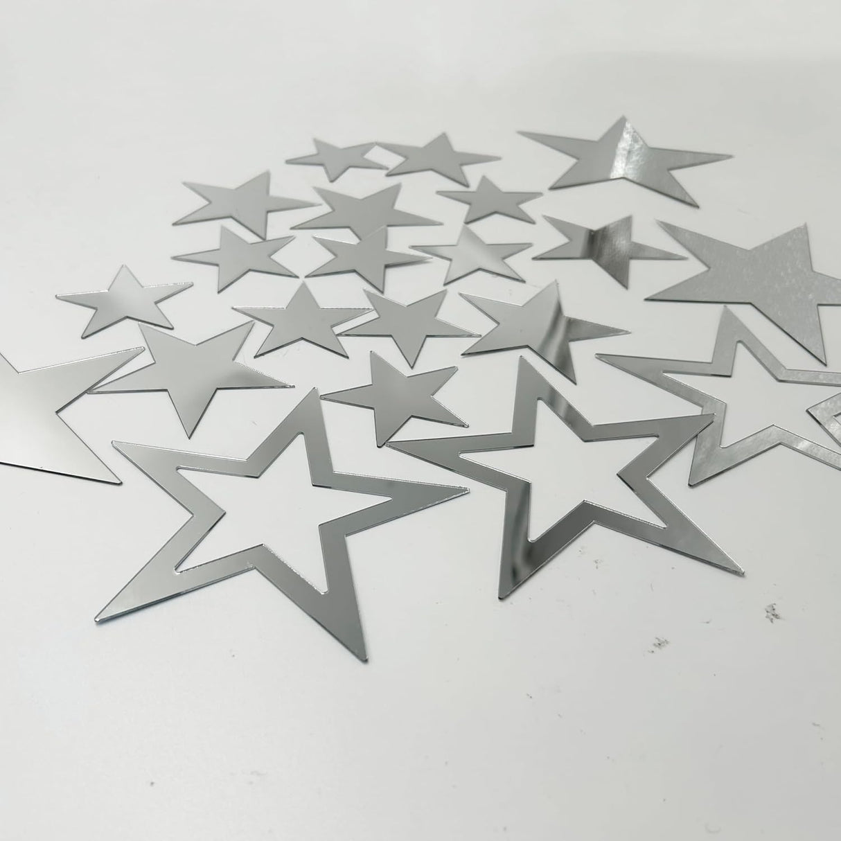 Pegatinas de Estrellas Acrílicas para Pared, 26 Pcs, Decoración