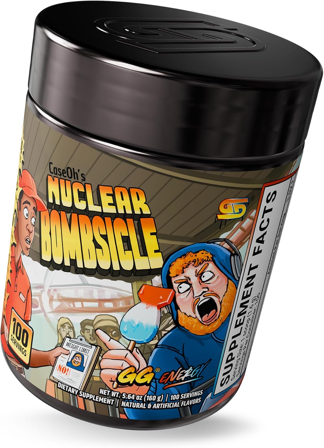 Gamer Supps GG Energy Polvo Nootrópico Keto 100 Servs