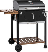 Parrilla de carbón de 24 pulgadas ahumador de barbacoa