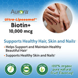 Suplementos Biotina ultra liposomal 10,000 mcg 30 dosis 10oz