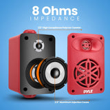 Parlante de altavoces Bluetooth PYLE-HOME PDWRBT36RD