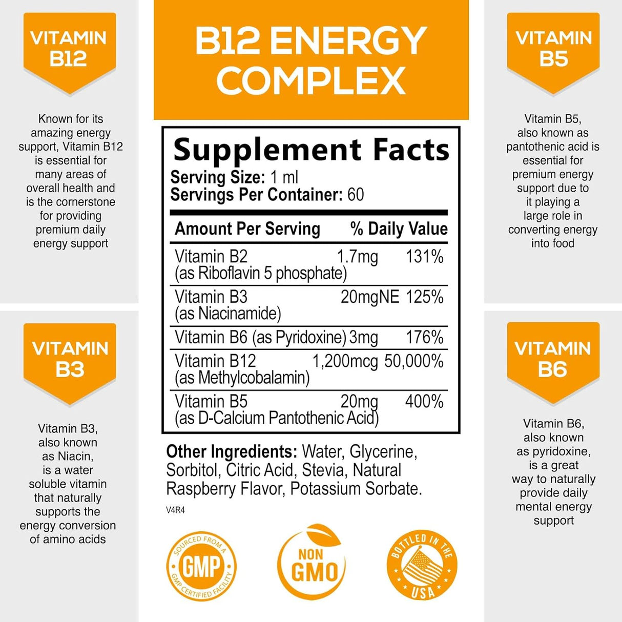 Suplementos Alimenticios  Gotas de vitamina líquida