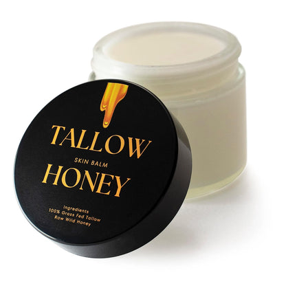 Bálsamo para la piel Tallow Honey de carne orgánica