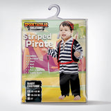 Disfraz de Pirata para Bebé, Spooktacular Creations, Rayas