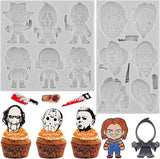 Moldes de Silicona para Personajes de Terror - Set de 2
