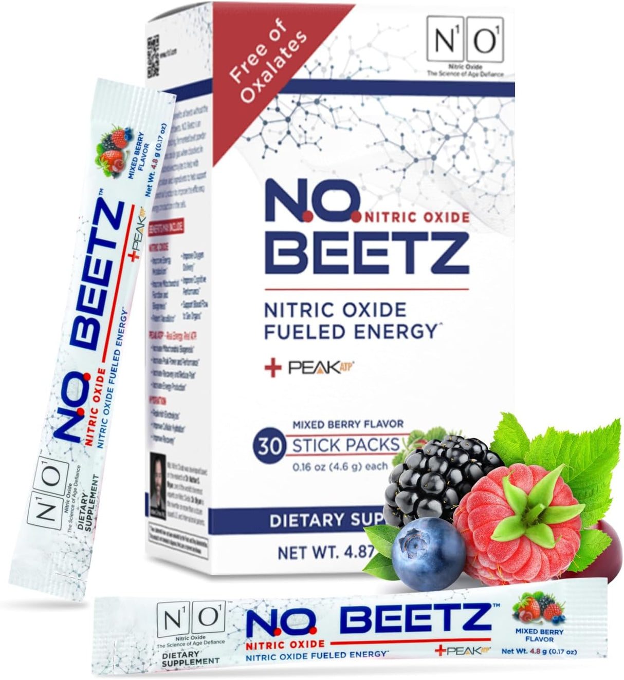 Suplemento de óxido nítrico N.O. Beetz energía celular