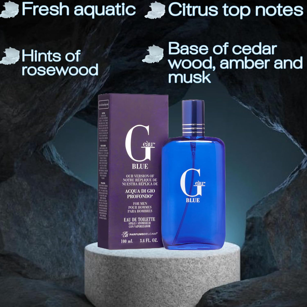 Eau de Toilette Spray G Eau Blue, Versión de Diseñador