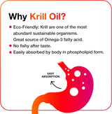 Suplemento de Aceite de Kril MegaRed 500mg, EPA & DHA, 90 cápsulas