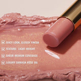 Barra de Labios Hidratante Brillo y Bálsamo Labial 2 en 1