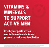 Suplemento GNC Mega Men Sport Multivitamin Performance 180 u