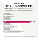 Vitabaum® B12+B-Complex, 8 vitaminas, 30 viales