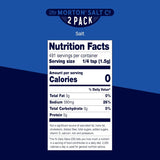 Sal de Mesa Morton, No Yodada, Ideal para Cocinar, 2-Pack 26 oz