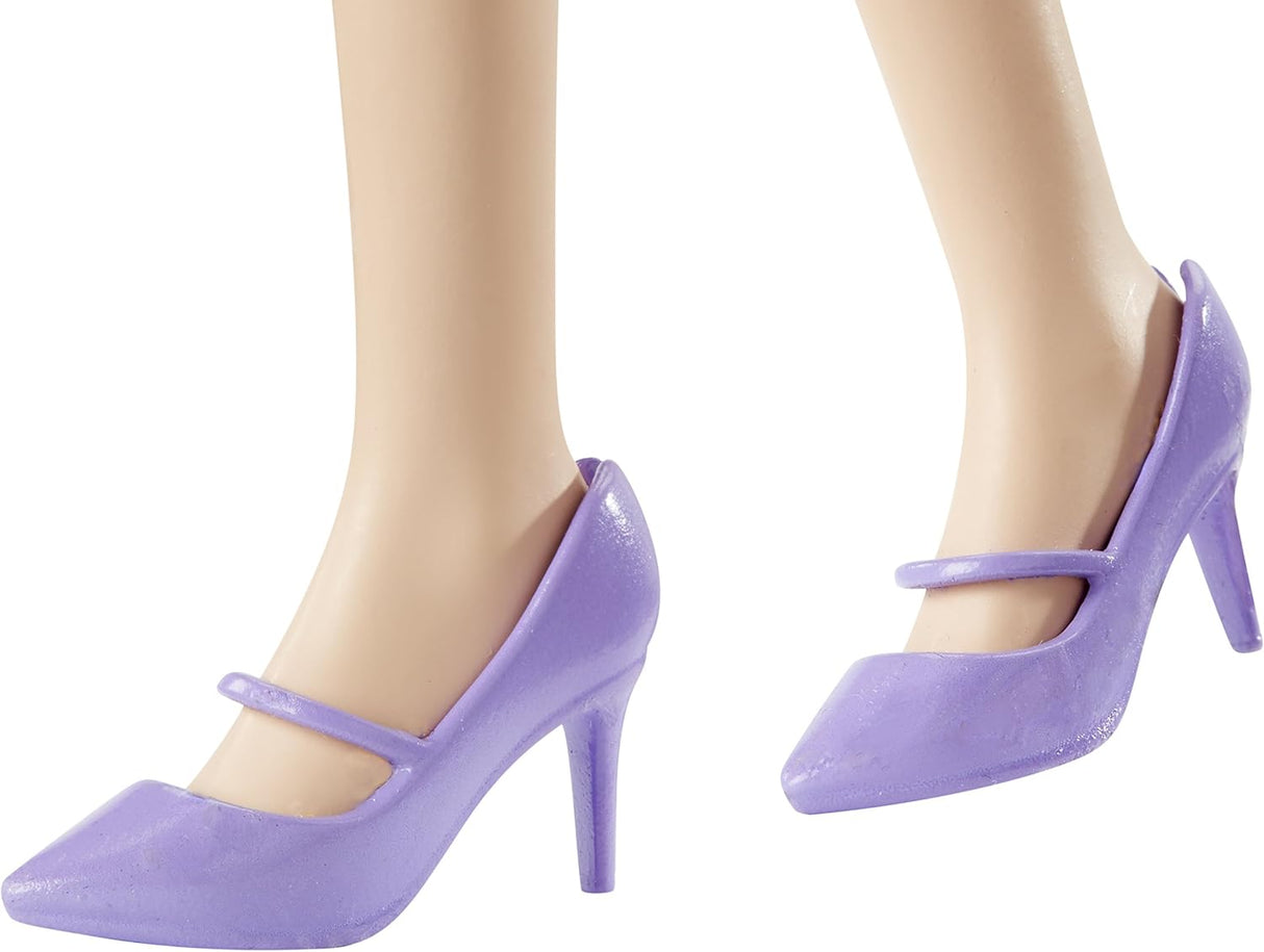 Muñeca Barbie Fashionistas 53 Linda en Lilas