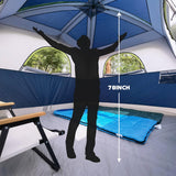 Tienda UNP Carpa 6 Personas Impermeable y Resistente al Viento