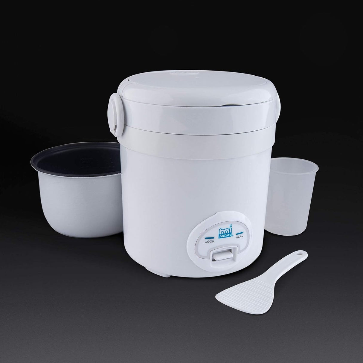 Arrocera Mini Digital 3 Tazas Aroma MRC-903D, Cocción Fresca