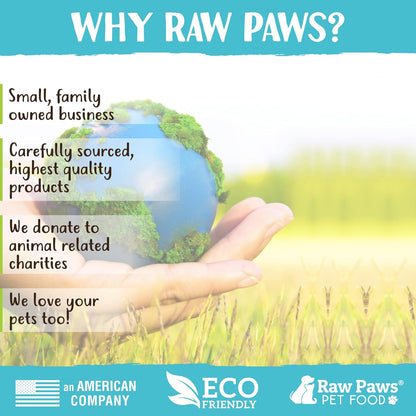 Alimento Crudo para Perros y Gatos Raw Paws - Receta de Pollo