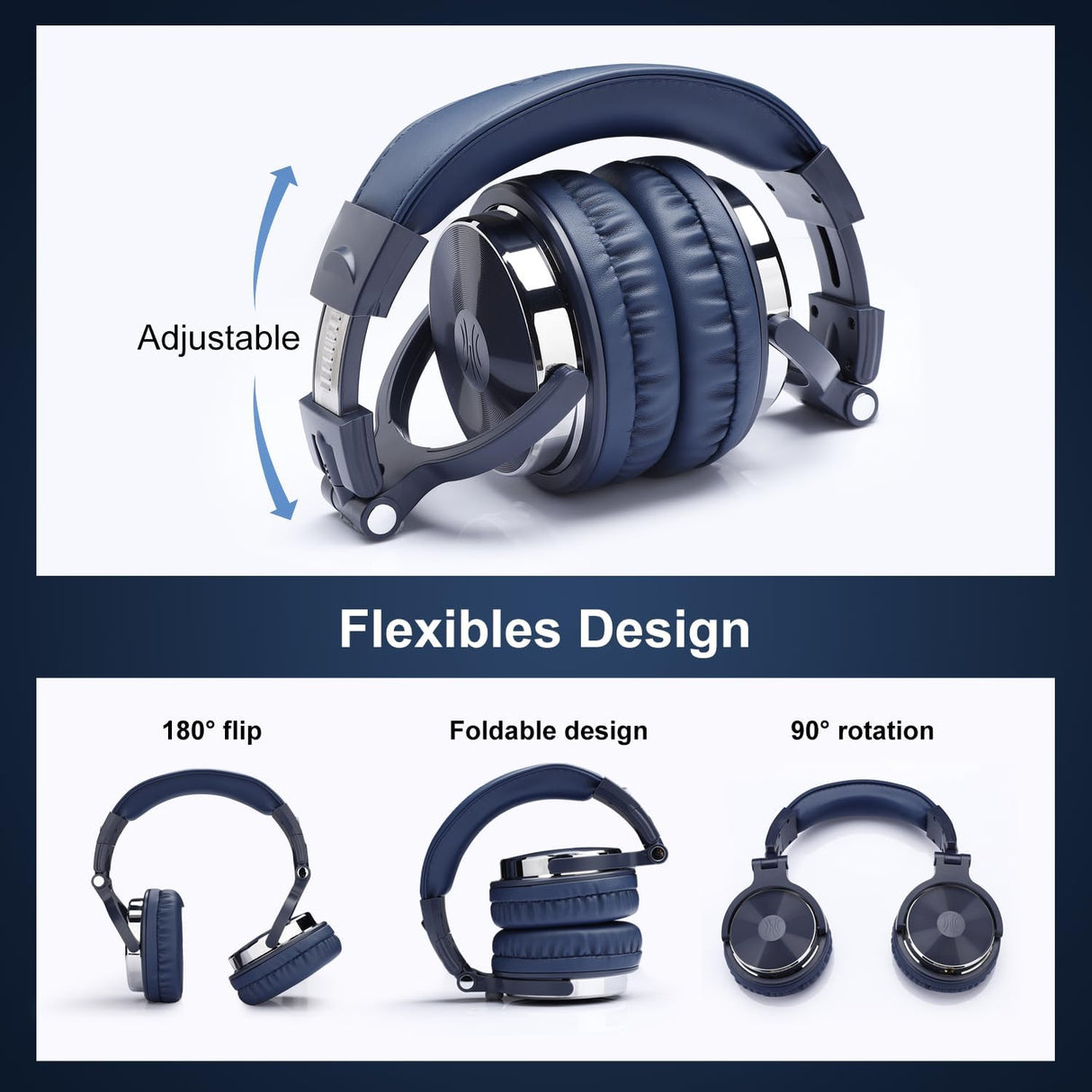 Auriculares OneOdio Studio Monitor 50mm Drivers 1/4 a 3.5mm