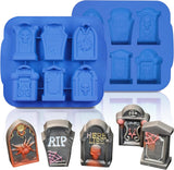 Moldes de Sidosir para Chocolates y Jabones, 2 piezas Halloween