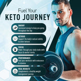Cápsulas Keto BHB - Suplemento para Keto - 60 Cápsulas