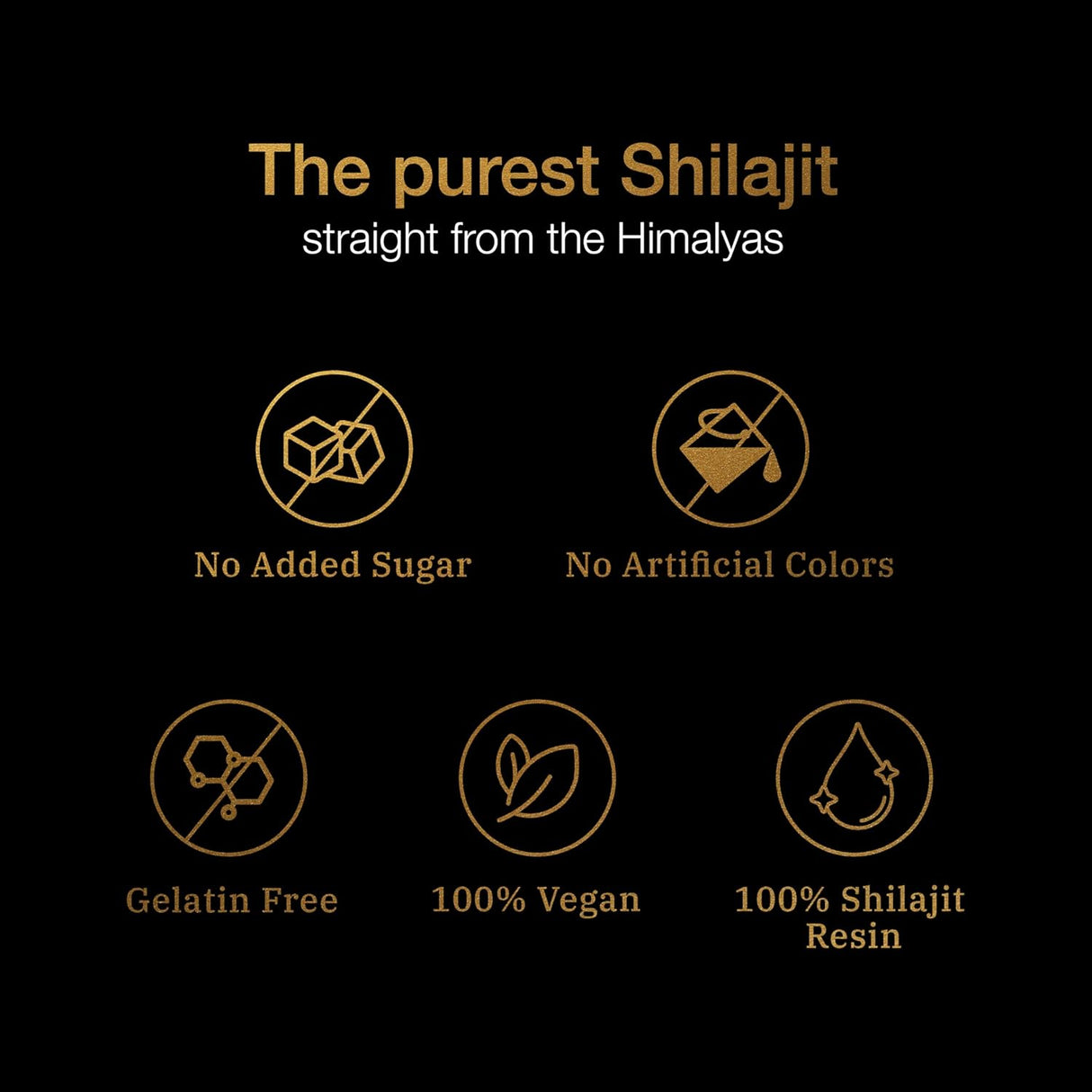 Gomitas de Shilajit Himalaya Be Bodywise, Orgánicas, Lab, 60g