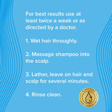 True+Real Champú terapéutico anticaspa de gel de alquitrán