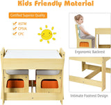 Juego de mesa y silla para niños mesa de actividades