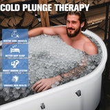 Bañera de Hielo XL 130 Gal, portátil, ovalada, modelo 2025