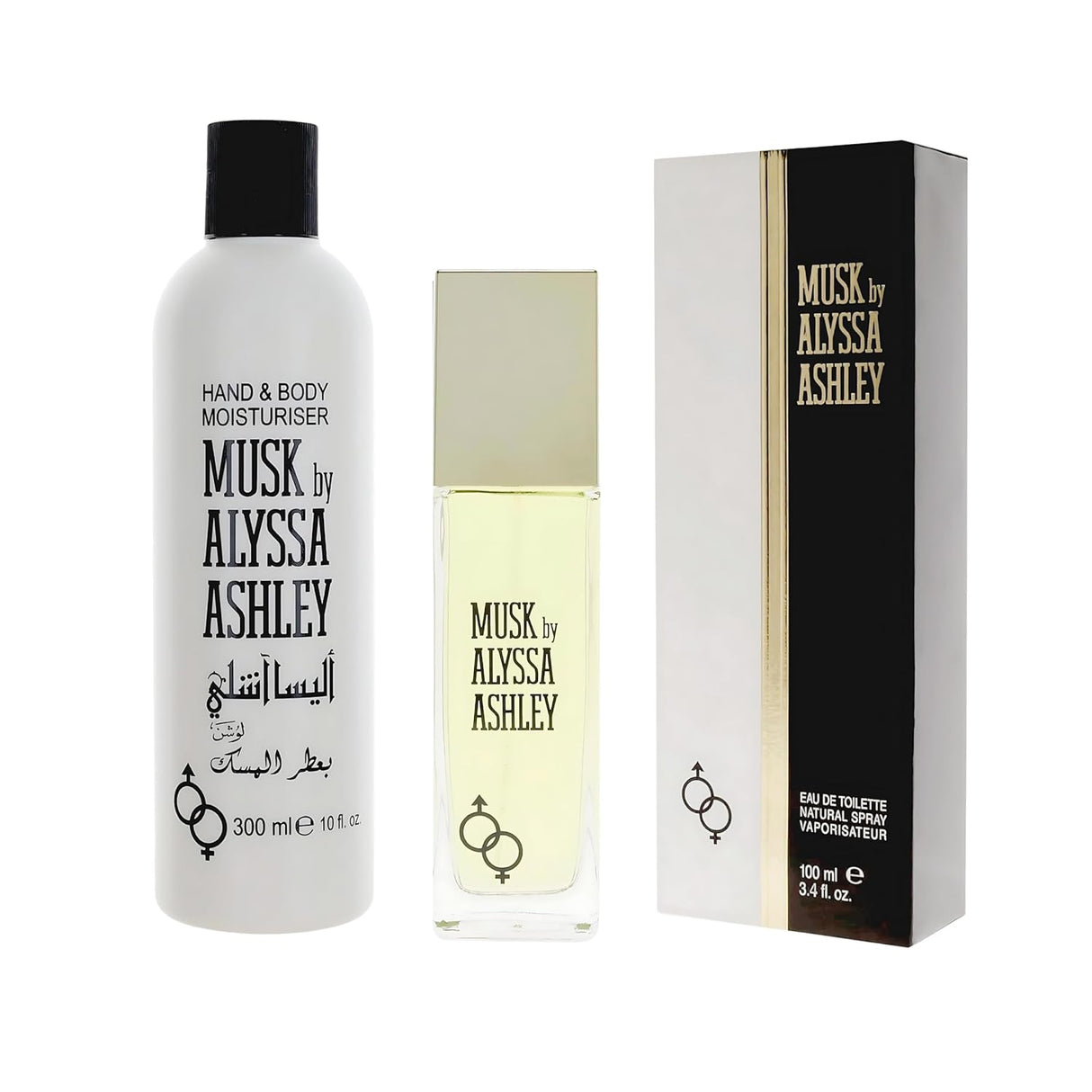 Perfume y Loción de Musk para Mujer - Set de Regalo