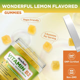 Gomitas de Vitamina B2 con Magnesio Migra Relief 60u