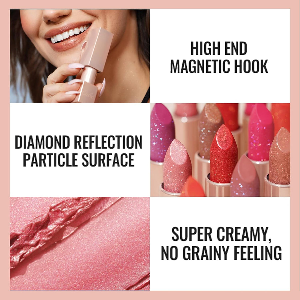 Labial Hidratante Brillo Infinito con Aceite de Rosa D01 Sapphire